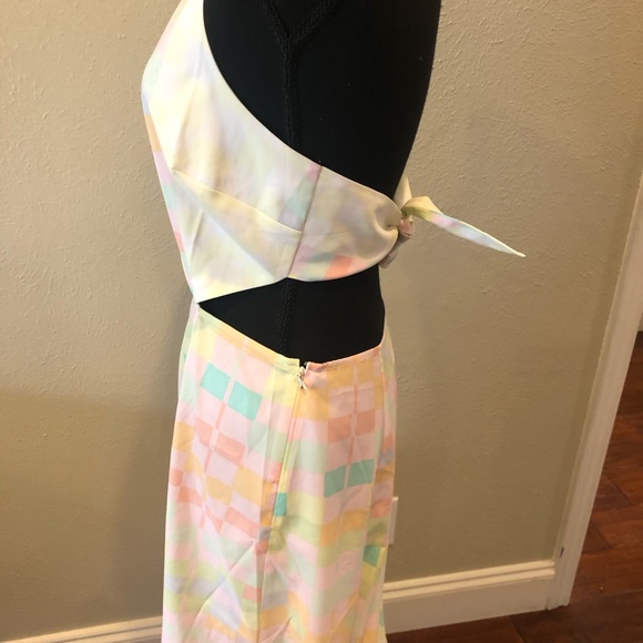 Spring break dress!  Mara Hoffman halter cut out maxi dress!! - Picture 4 of 4
